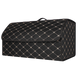 Органайзер у багажник автомобіля 54см*30см*30см black beige 44650 фото 1