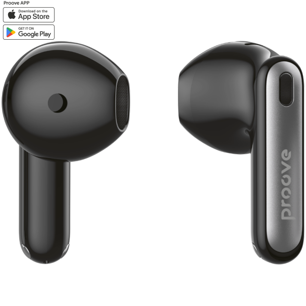 Бездротові навушники Proove Intro TWS (APP) black TWYP53002201 фото