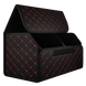Органайзер у багажник автомобіля 54см*30см*30см black red 44650 фото 6