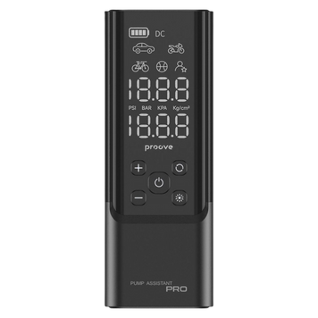 Автомобільний насос Proove Pump Assistant Pro 120W 7500mAh black PPAP80010901 фото