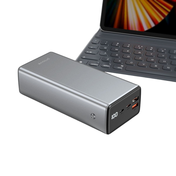 Портативна мобільна батарея Proove Metalskin 65W 30000mAh Power Bank для ноутбука 2 РОКИ ГАРАНТІЇ PBM365210004 фото