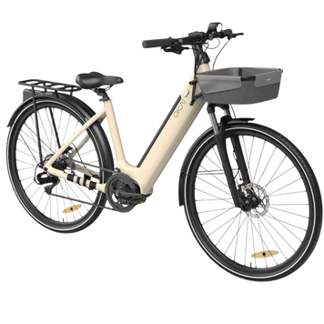 Электровелосипед OKAI EB10 Beige 28', 250(500)W, 14.4Ah, 100km, 25km\h, NFC, App, 29kg 41461 фото
