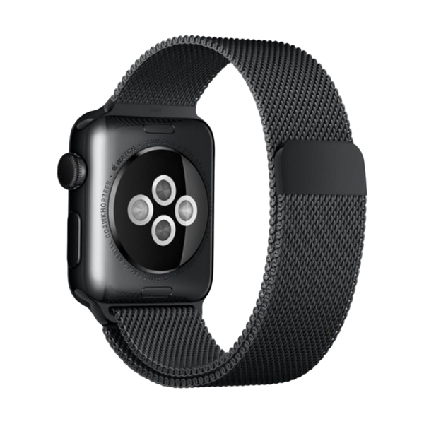 Pasek Apple Watch Milanese Loop 42/44/45/49 mm czarny
